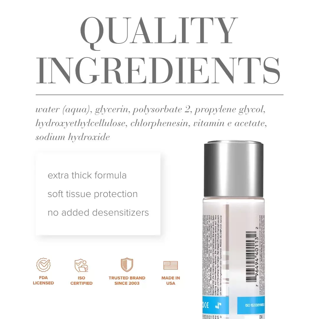 JO H2O Anal Thick vandens pagrindo lubrikantas 120ml – ypač tiršta formulė