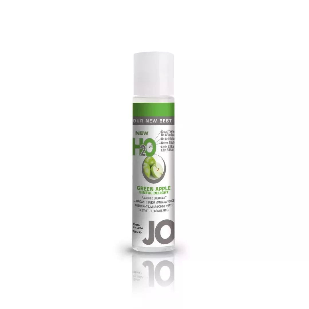 JO H2O Green Apple Delight 30ml vandens pagrindo lubrikantas, veganiškas