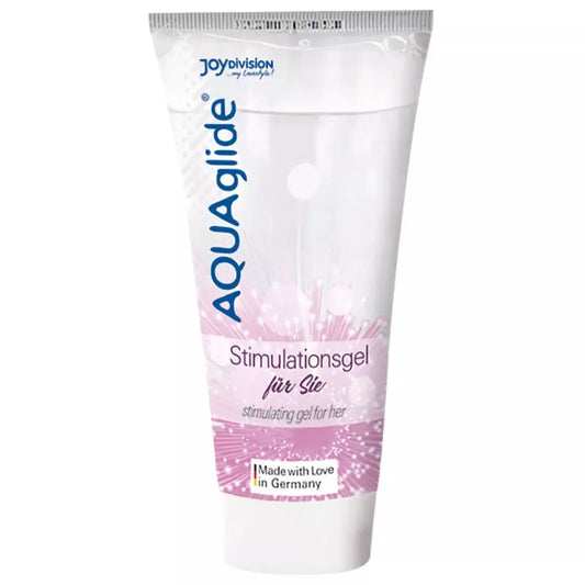 Joydivision AQUAglide Stimulating Gel for Her 25ml - Vandens pagrindo formulė