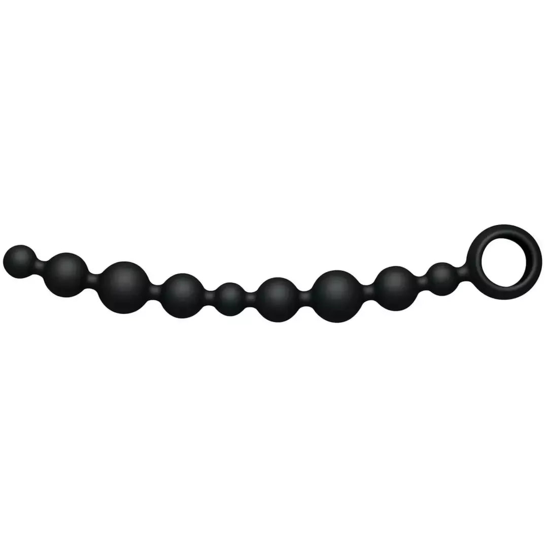 Joydivision Joyballs Long Black – silikoninė rutuliukų sistema 29,8 cm
