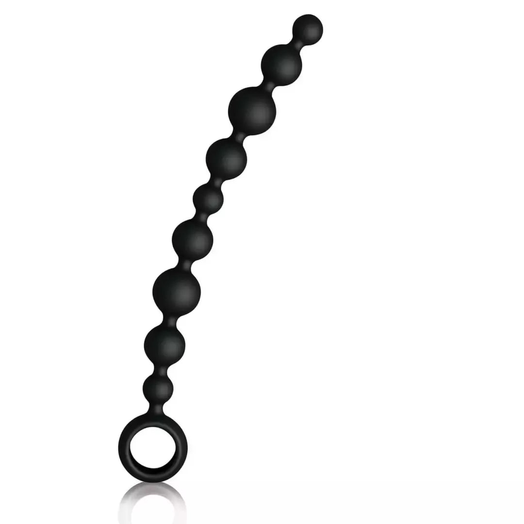 Joydivision Joyballs Long Black – silikoninė rutuliukų sistema 29,8 cm