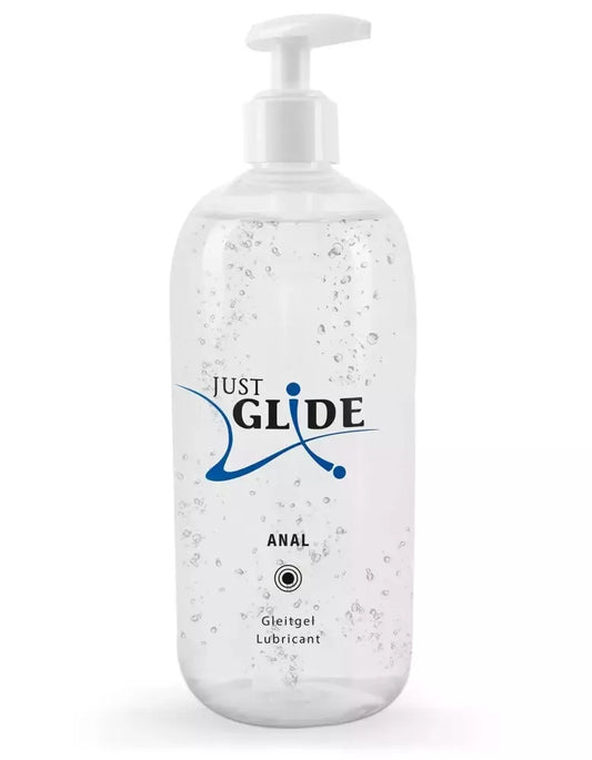 Just Glide Anal Water-Based Lubricant 500 ml – ilgai išliekanti formulė