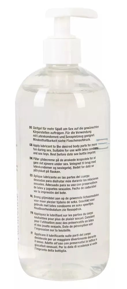 Just Glide Anal Water-Based Lubricant 500 ml – ilgai išliekanti formulė