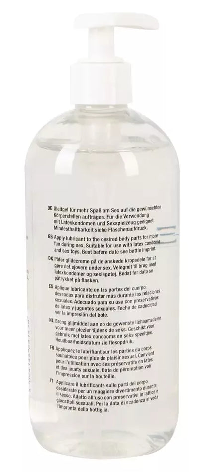 Just Glide Anal Water-Based Lubricant 500 ml – ilgai išliekanti formulė