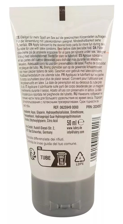Just Glide Performance vandens ir silikono hibridinis lubrikantas 50ml veganiškas