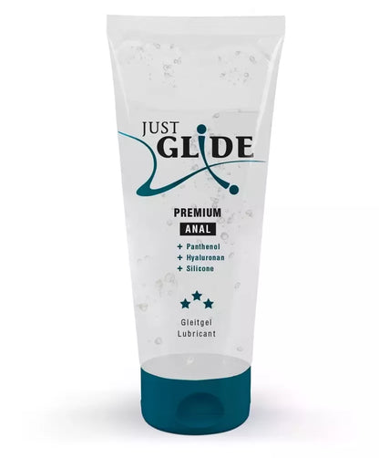 Just Glide Premium analinis gelis 200ml su hialurono rūgštimi ir pantenoliu