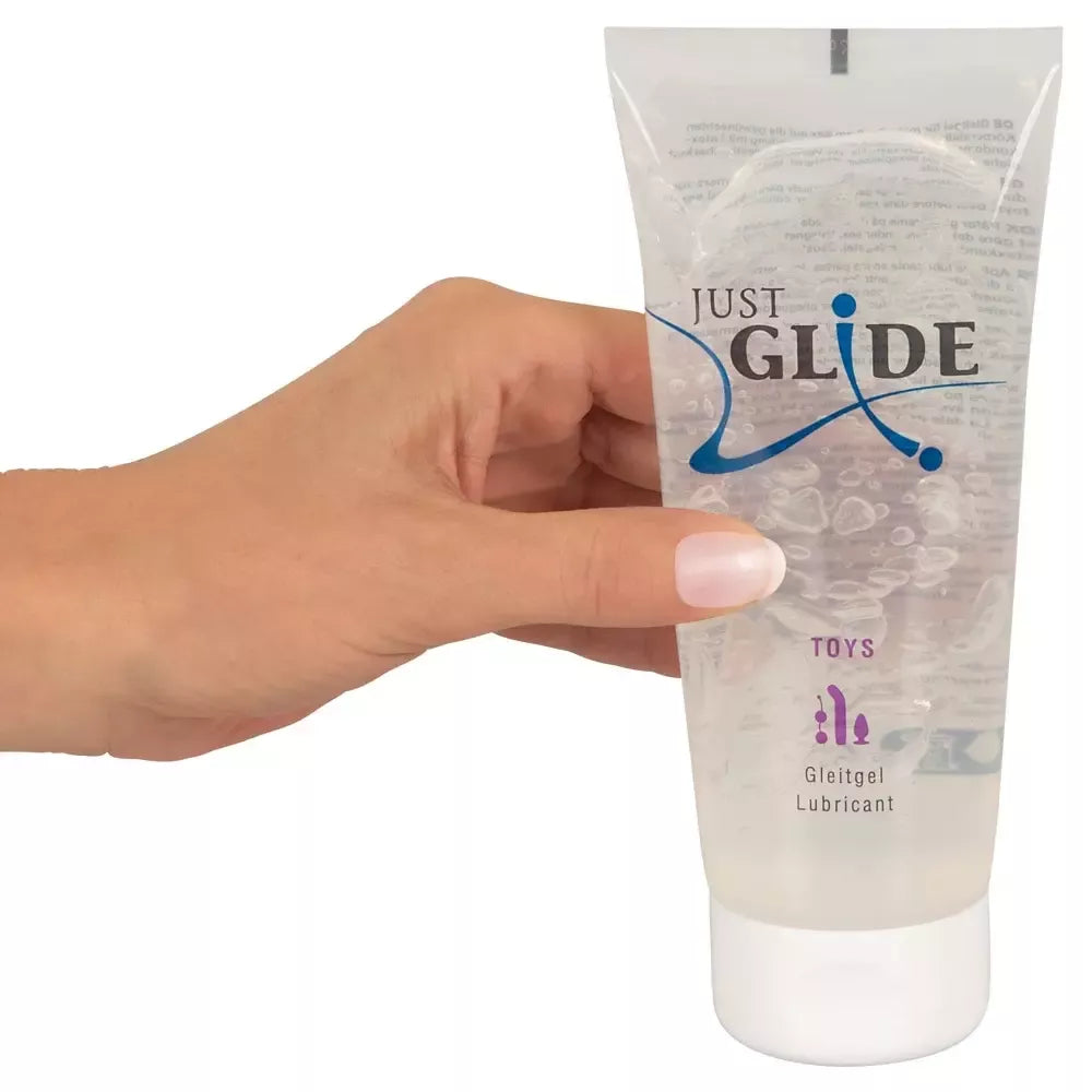 Just Glide Toy Lube 200ml – Vandens pagrindo lubrikantas intymiems prietaisams