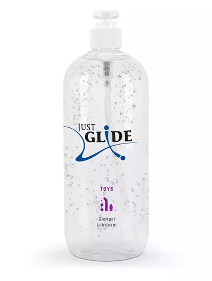 Just Glide Toylube 1000 ml – tirštas vandens pagrindo lubrikantas priedams