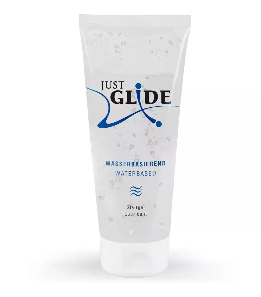 Just Glide vandens pagrindo lubrikantas 200 ml – veganiška, universali formulė