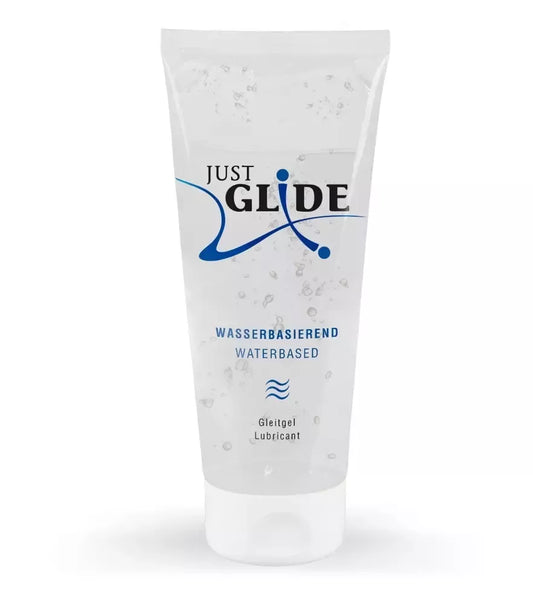 Just Glide vandens pagrindo lubrikantas 200 ml – veganiška, universali formulė