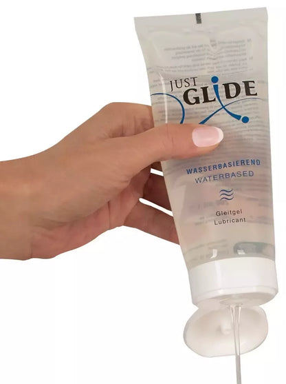 Just Glide vandens pagrindo lubrikantas 200 ml – veganiška, universali formulė