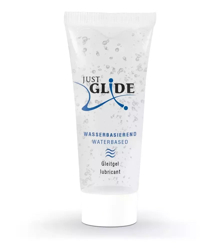 Just Glide vandens pagrindu sukurtas lubrikantas 20ml – veganiška, universali formulė