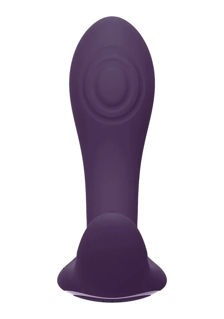 Kata Pulse Wave Dual Stimulation System Purple – trigubas variklis, nuotolinio valdymo pultelis