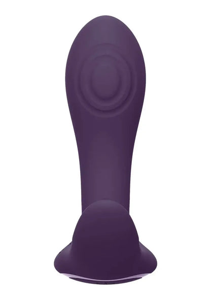 Kata Pulse Wave Dual Stimulation System Purple – trigubas variklis, nuotolinio valdymo pultelis