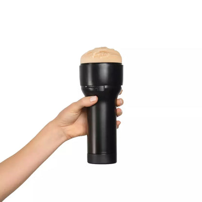 Kiiroo Feel Britney Amber Black – firminis intymus prietaisas, didelis dydis