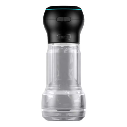 Kiiroo Feel Crystal Pocket intymus prietaisas + PowerBlow Black rinkinys