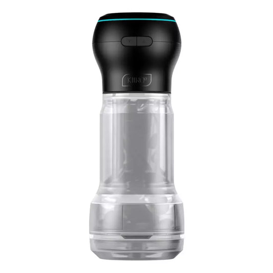 Kiiroo Feel Crystal Pocket intymus prietaisas + PowerBlow Black rinkinys