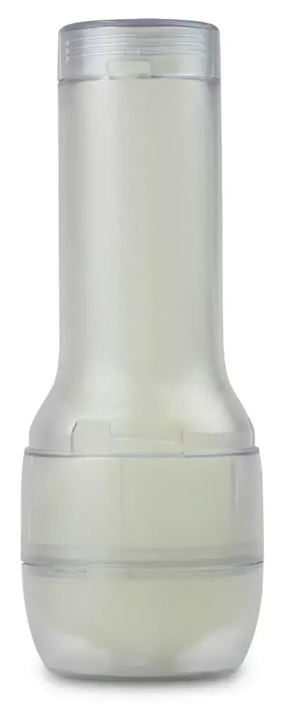 Kiiroo Feel Glow intymus prietaisas – fluorescencinis, permatomas baltas, 22,3 cm