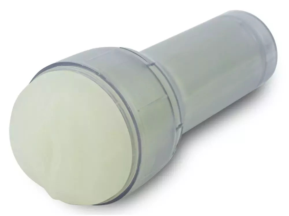 Kiiroo Feel Glow intymus prietaisas – fluorescencinis, permatomas baltas, 22,3 cm