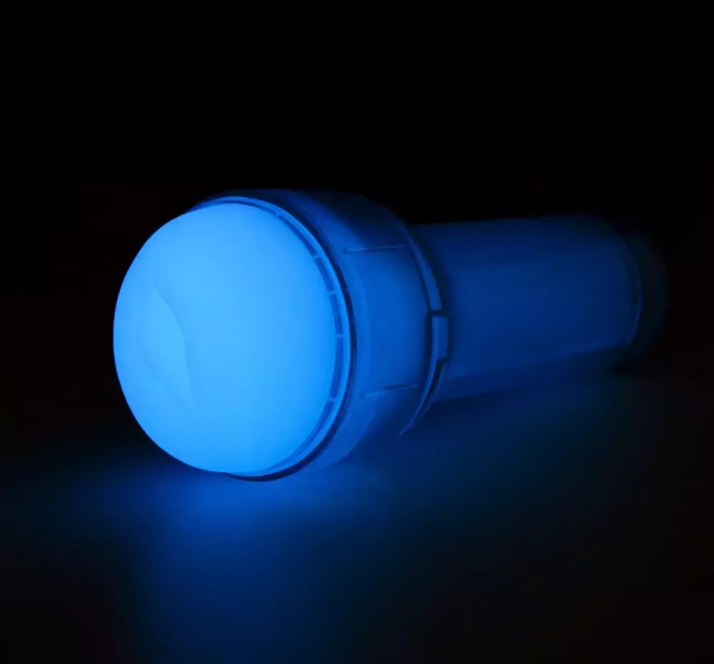 Kiiroo Feel Glow intymus prietaisas – fluorescencinis, permatomas baltas, 22,3 cm