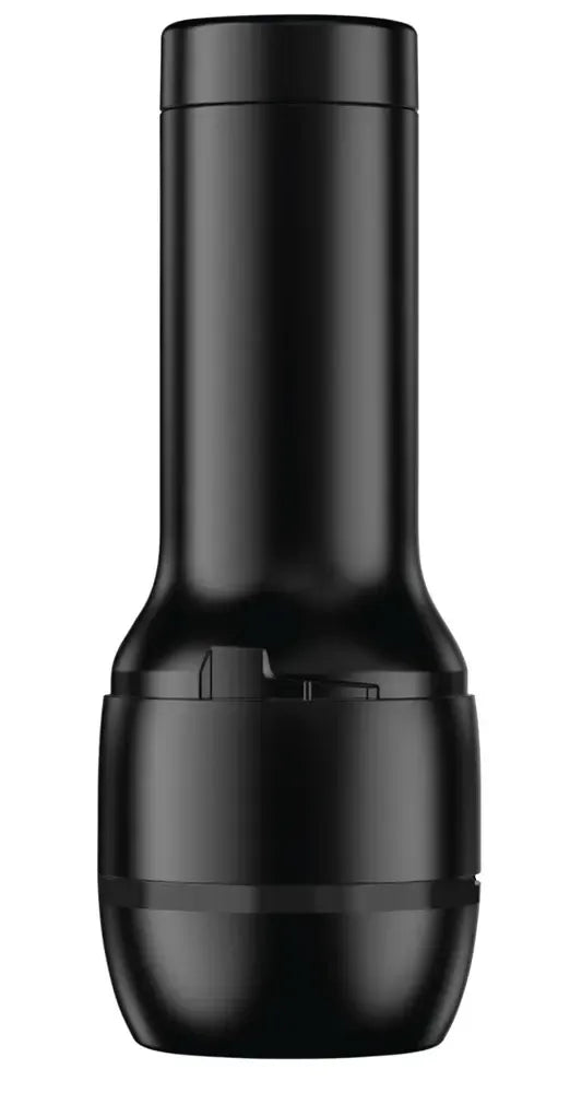 Kiiroo Feel Leigh Raven burnos tipo masturbatorius, Superskin, 22 cm, juodas