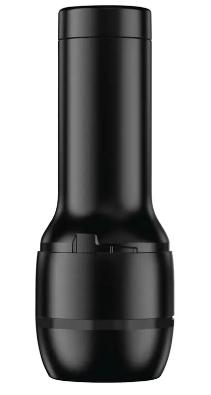 Kiiroo Feel Leigh Raven burnos tipo masturbatorius, Superskin, 22 cm, juodas