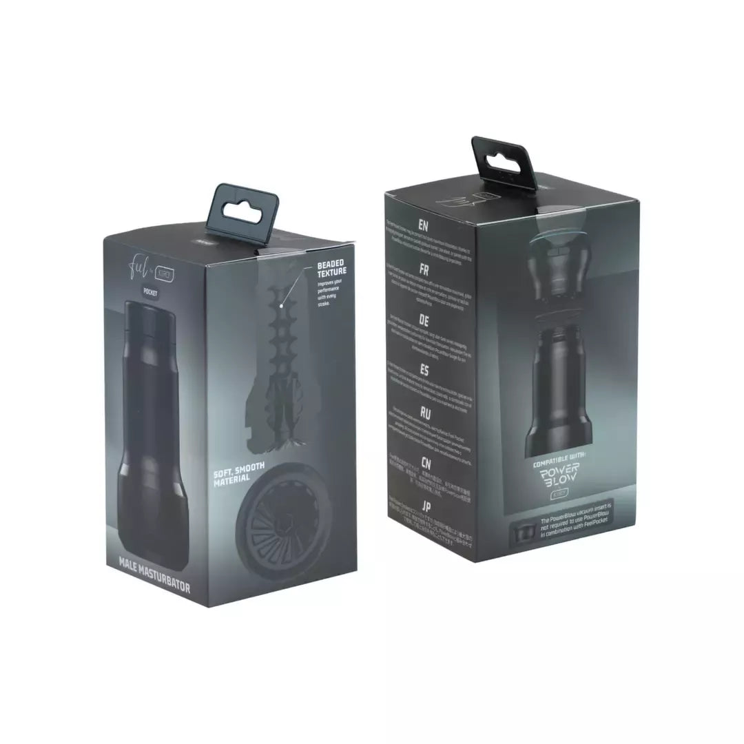 Kiiroo Feel Pocket Black – diskretiška intymi sistema, kompaktiškas dydis