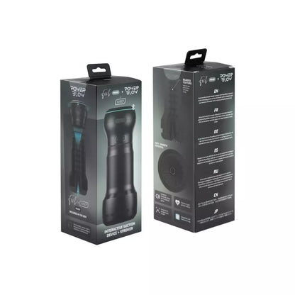 Kiiroo Feel PocketBlow Black – Kompaktiška ir diskretiška intymumo sistema