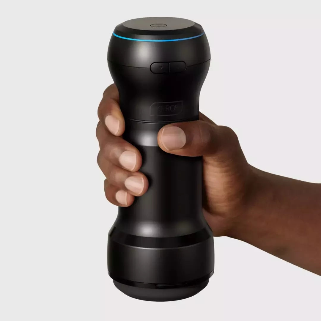 Kiiroo Feel PocketBlow Black – Kompaktiška ir diskretiška intymumo sistema