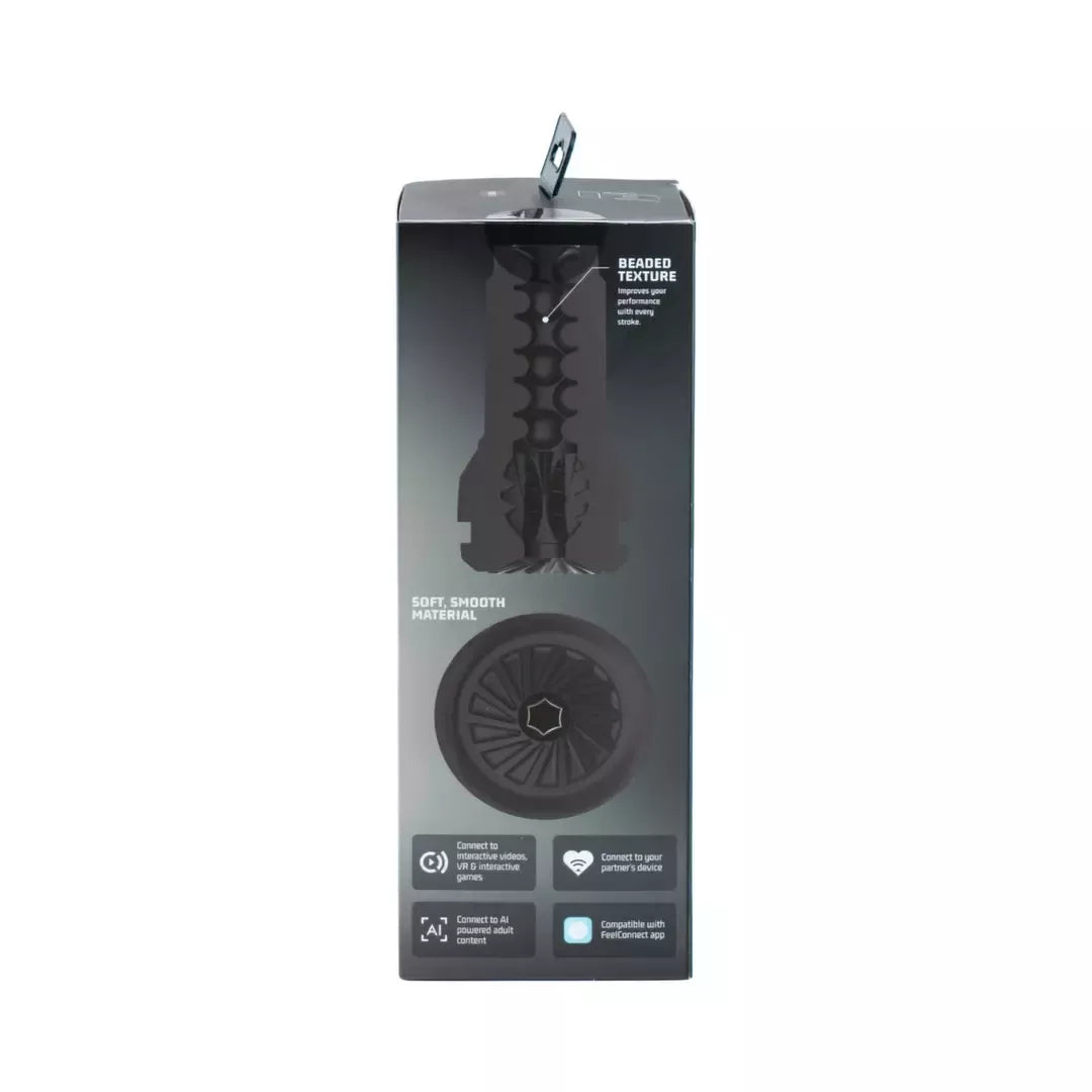 Kiiroo Feel PocketBlow Black – Kompaktiška ir diskretiška intymumo sistema