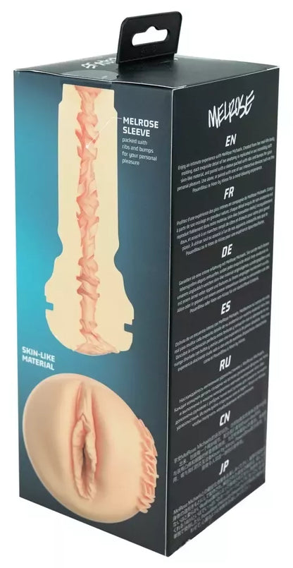 Kiiroo Feel Rose Michaels intymus stimuliatorius su į odą panašia įvore, 22,4 cm