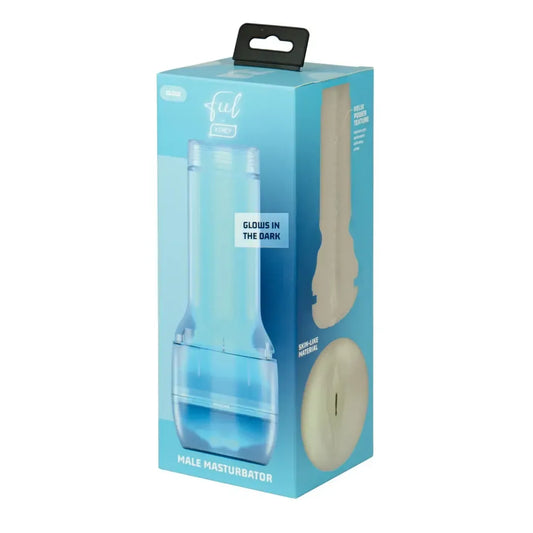 Kiiroo FeelGlow PBC Black – tamsoje šviečianti intymi mova, 21 cm