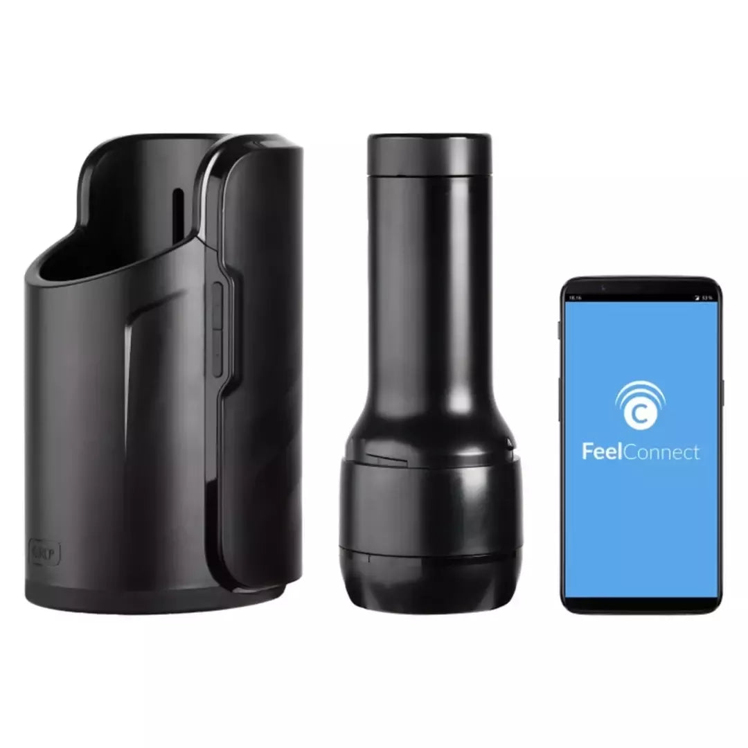 Kiiroo Keon Combo Set Black - Interaktyvi automatinė intymi sistema