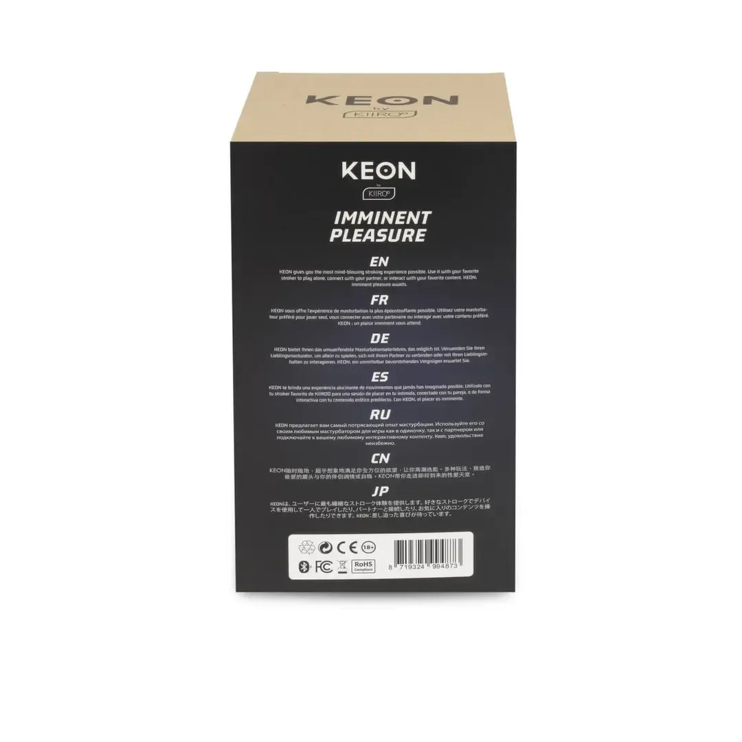 Kiiroo KEON DUO rinkinys su interaktyviu masturbatoriumi ir Helix tekstūra