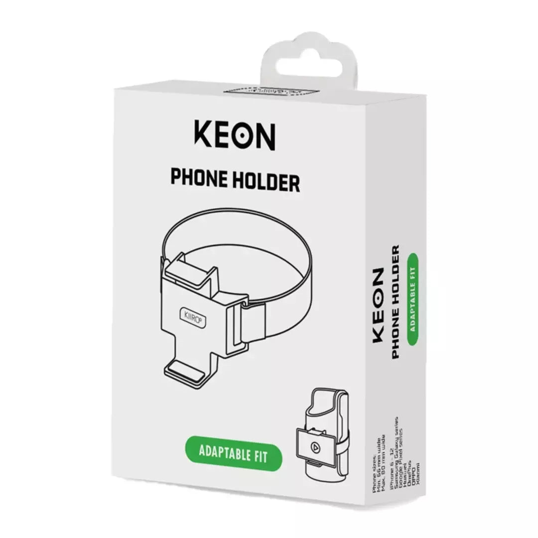 Kiiroo Keon priedas – reguliuojamas universalus telefono laikiklis