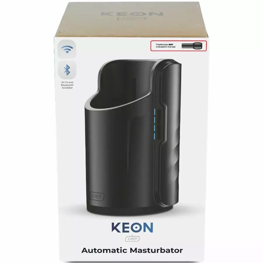 Kiiroo Keon WiFi išmanusis interaktyvus masturbatorius su Bluetooth ir programėlės palaikymu