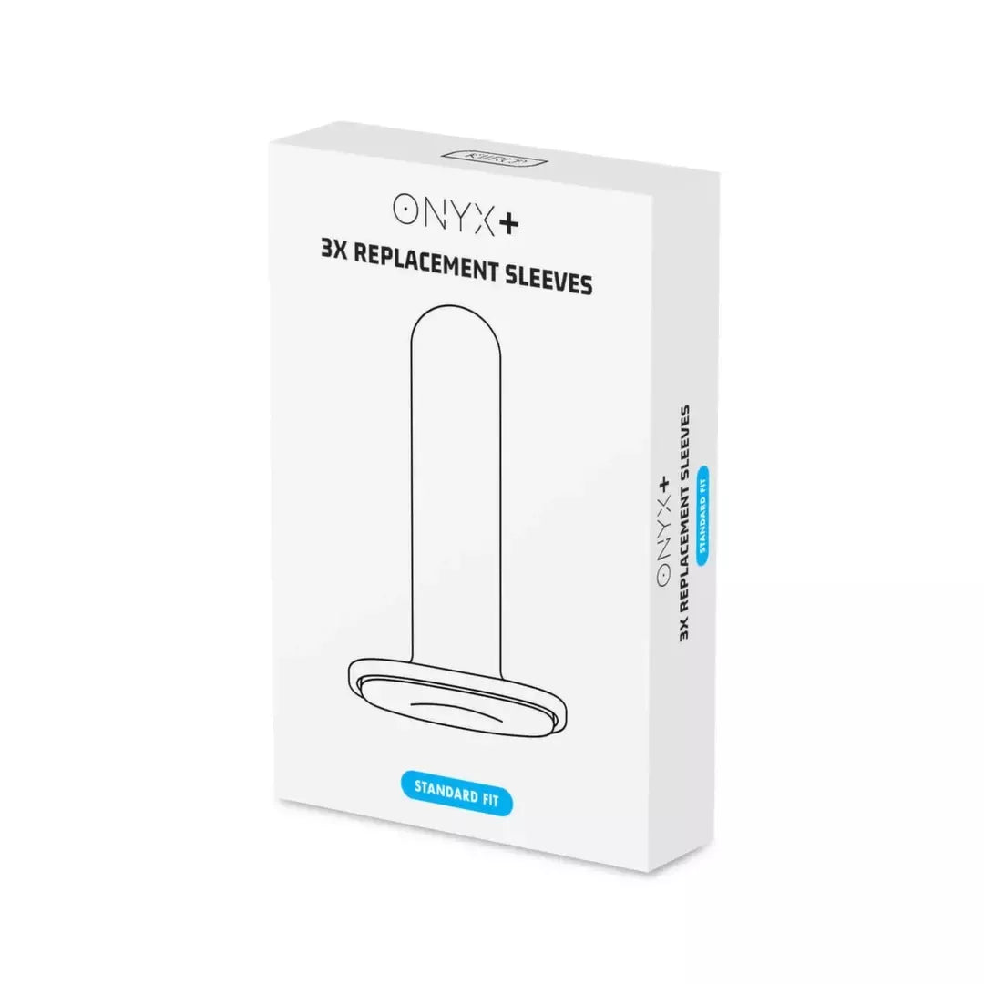 Kiiroo Onyx+ atsarginių įdėklų rinkinys Standard Fit 3-Pack