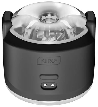 Kiiroo Power Shot interaktyvus kompaktiškas intymus įrenginys, juodas, 6,8x8x7,7 cm