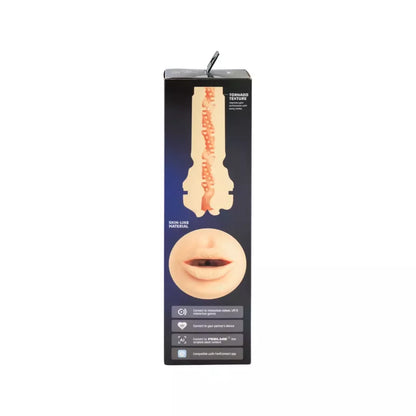 Kiiroo PowerBlow & Feel Mouth Stroker Set – interaktyvusis intymios veiklos įrenginys