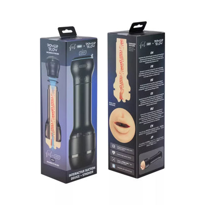 Kiiroo PowerBlow & Feel Mouth Stroker Set – interaktyvusis intymios veiklos įrenginys