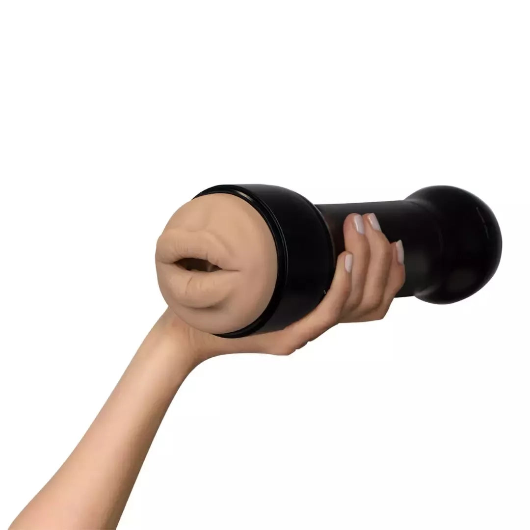 Kiiroo PowerBlow & Feel Victoria June Mouth interaktyvus rinkinys, 23,5 cm