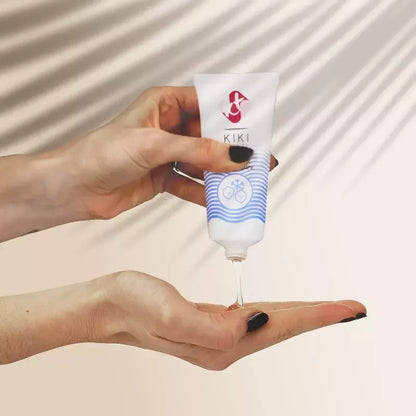 Kiki Travel Cooling lubrikantas 50 ml – vandens pagrindu, veganiškas, su alaviju