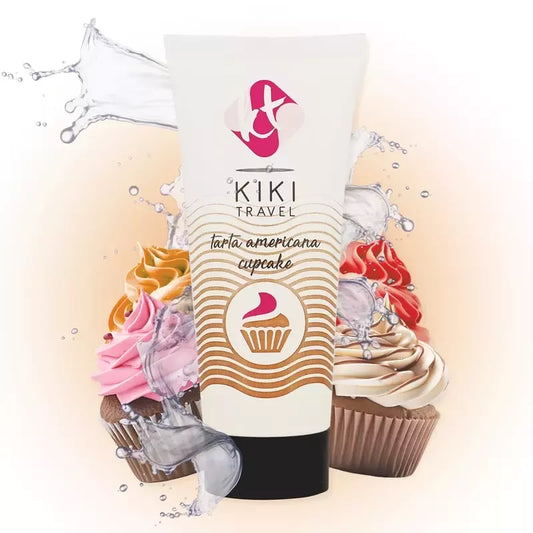 Kiki Travel Cupcake vandens pagrindu sukurtas lubrikantas, 50 ml, veganiška formulė