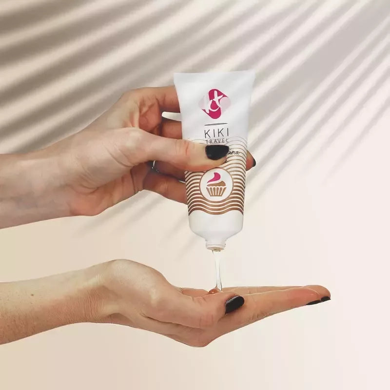 Kiki Travel Cupcake vandens pagrindu sukurtas lubrikantas, 50 ml, veganiška formulė