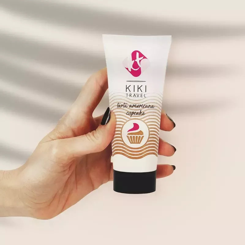 Kiki Travel Cupcake vandens pagrindu sukurtas lubrikantas, 50 ml, veganiška formulė