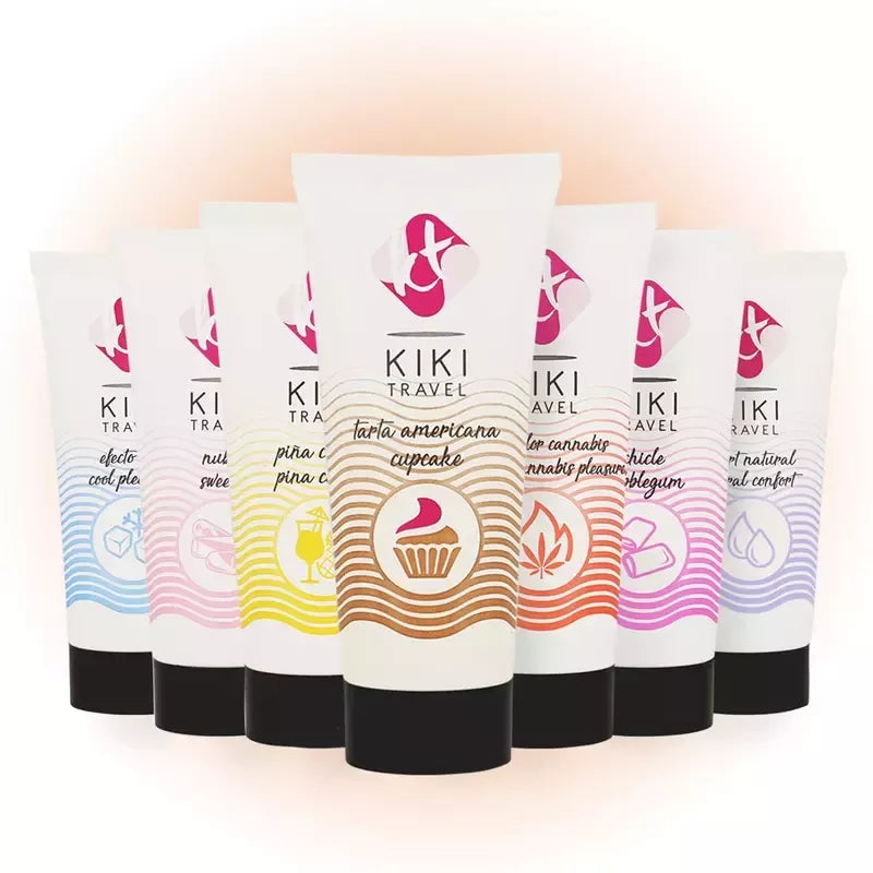Kiki Travel Cupcake vandens pagrindu sukurtas lubrikantas, 50 ml, veganiška formulė