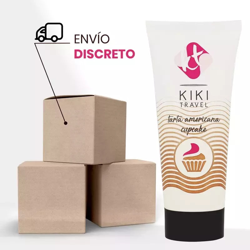 Kiki Travel Cupcake vandens pagrindu sukurtas lubrikantas, 50 ml, veganiška formulė