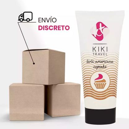 Kiki Travel Cupcake vandens pagrindu sukurtas lubrikantas, 50 ml, veganiška formulė