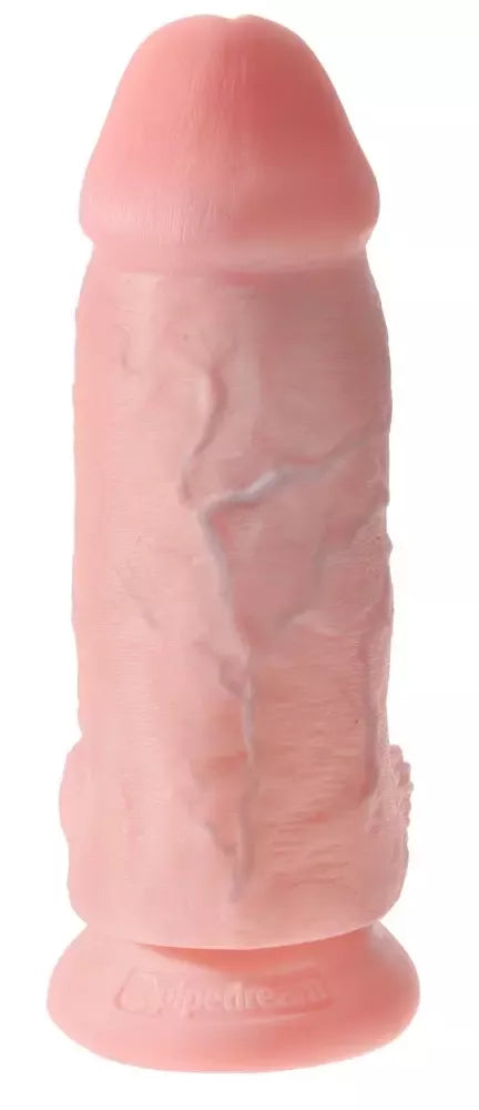 King Cock Chubby Light anatominis modelis su siurbtuku 22,9 cm PVC
