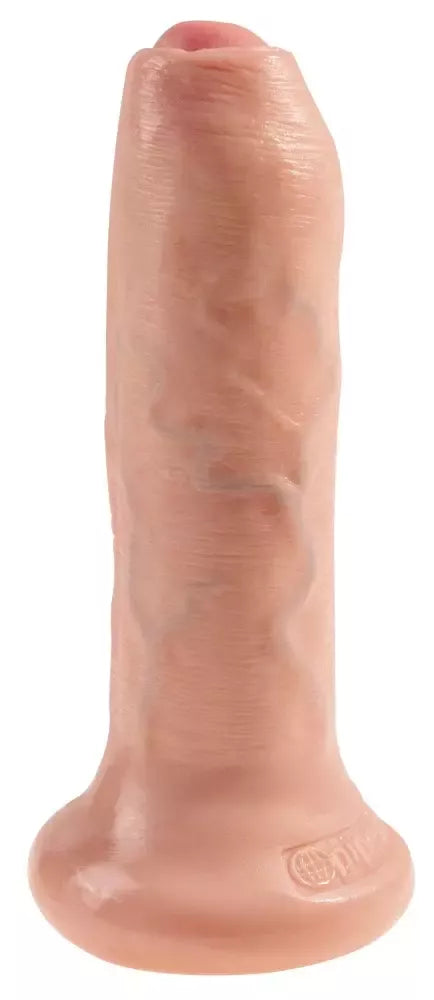 King Cock Model 6in Uncut Flesh – anatominis intymus prietaisas su siurbtuku